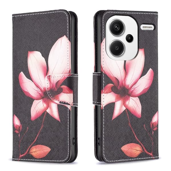 Wonderland Xiaomi Redmi Note 13 Pro Plus fodral -Lotus Rosa