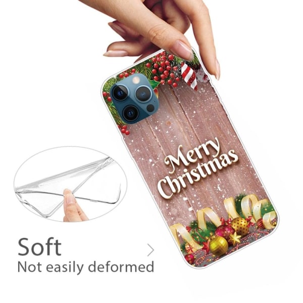 Julfodral till iPhone 14 Pro Max - Julklappar Brun