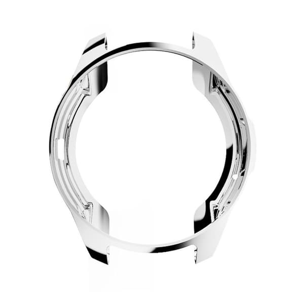 Samsung Gear S2 / Galaxy Watch 42mm galvaniseret Ramme etui - Sølv Silver grey