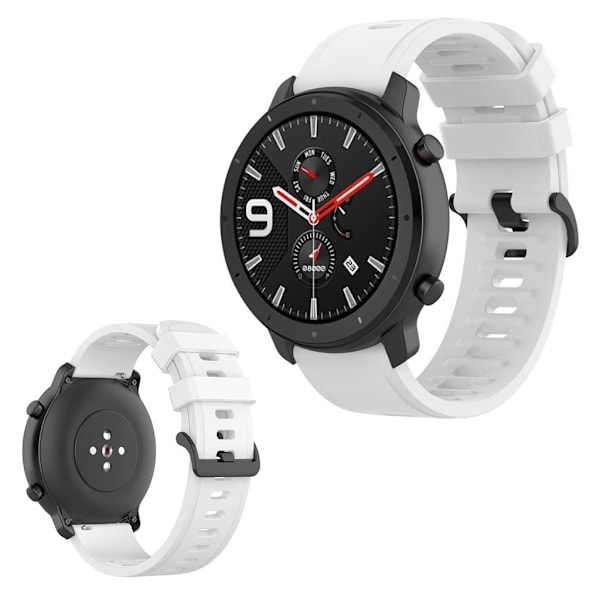 Amazfit GTR 47mm / Pace silikone Urrem - Hvid White