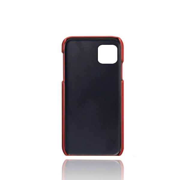 Etui med to kort - iPhone 12 Mini - Rød Red
