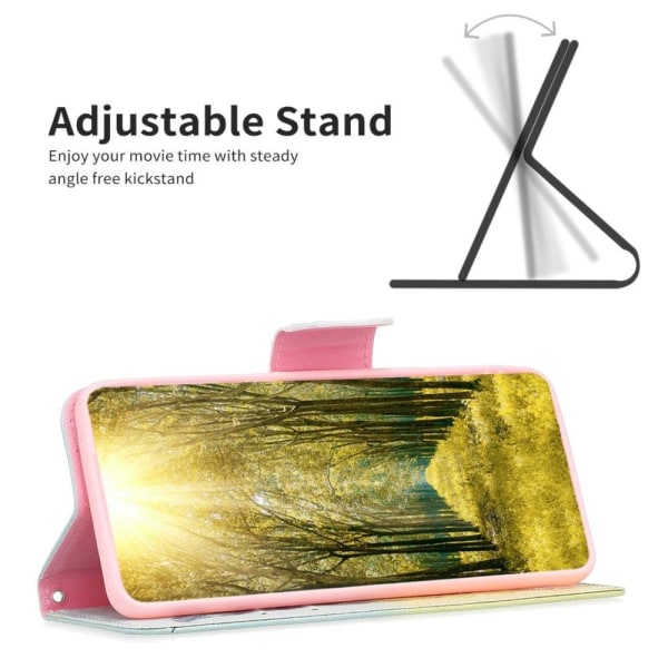Wonderland Xiaomi 13 Flip Etui - Fjer Green