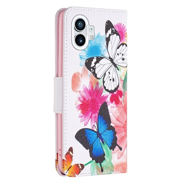 Wonderland Nothing Phone (1) Läppäkotelo - Two Butterflies Multicolor