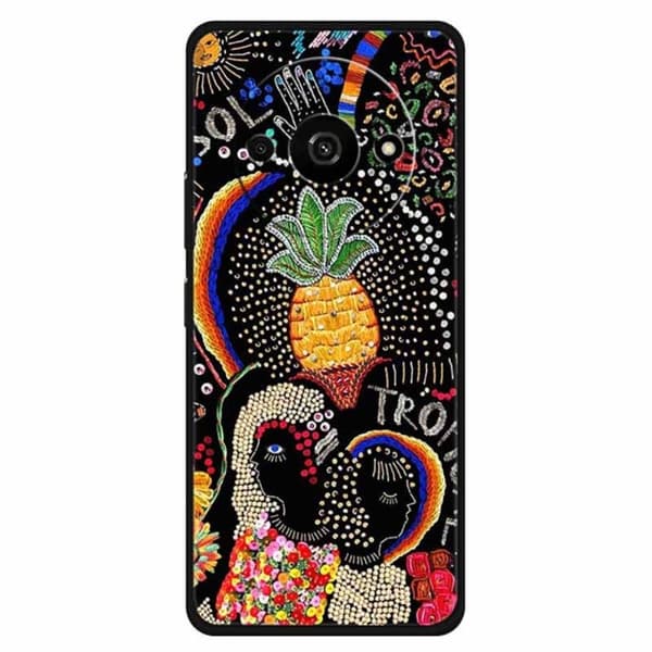 Imagine Xiaomi Redmi A3 / Xiaomi Poco C61 skal - Ananasblomma multifärg