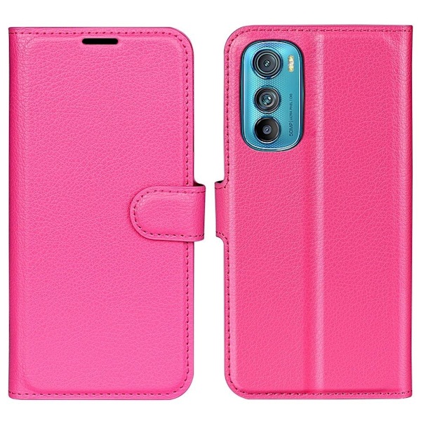 Classic Motorola Edge 30 fodral - Rosa Rosa