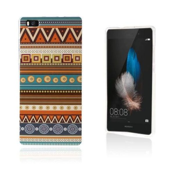 Westergaard Huawei Ascend P8 Lite Cover - Tribal Mønster Multicolor