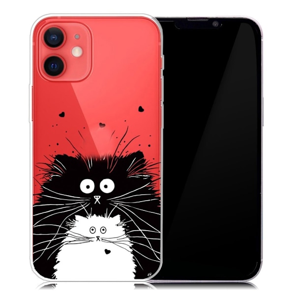 Stødsikkert beskyttelses iPhone 13 cover - Sort Black