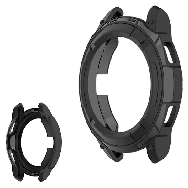 Samsung Galaxy Watch 4 Classic (46mm) runko + käännettävä kehysrengas - Musta Black