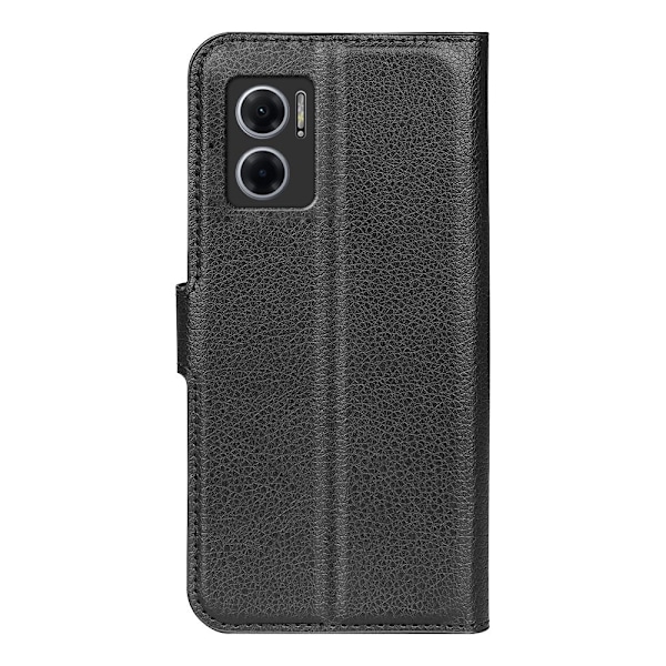 Klassisk Xiaomi Redmi Note 11E flip etui - Sort Black