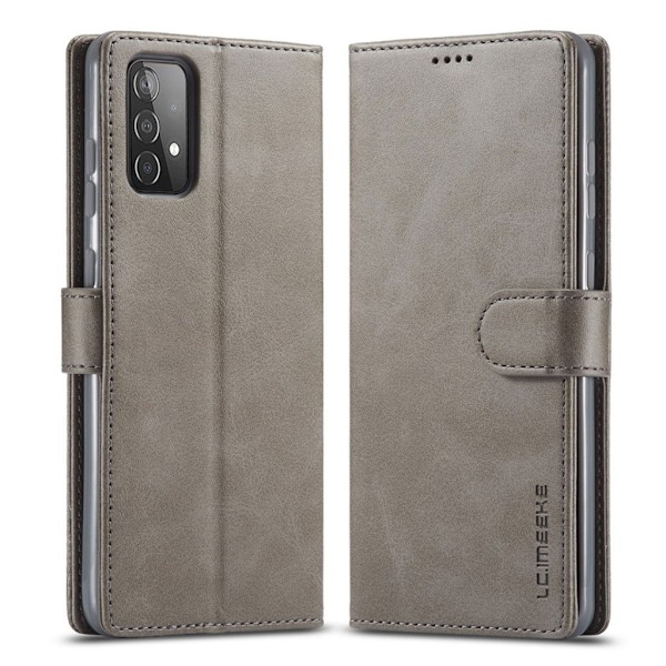 LC.IMEEKE Samsung Galaxy A82 5G flip etui - Grå Silver grey