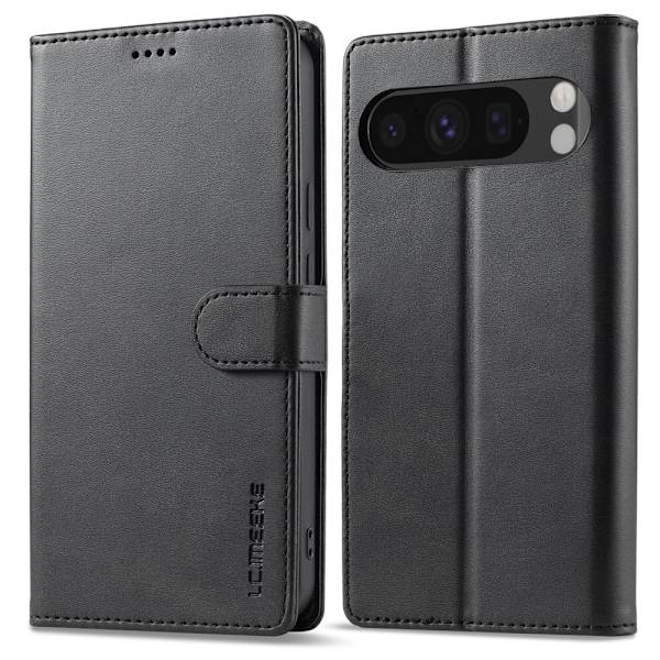 LC.IMEEKE Google Pixel 9 Pro XL flip etui - Svart Black