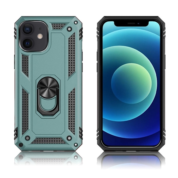 Bofink Combat iPhone 12 Mini Etui - Grønn Green