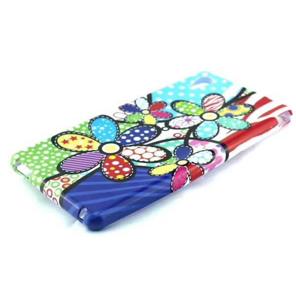 Westergaard Sony Xperia M4 Aqua Cover - Farverige Blomster Multicolor