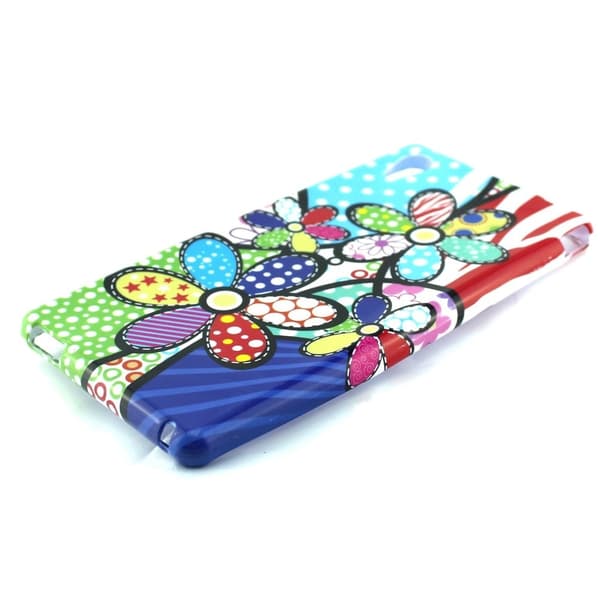 Westergaard Sony Xperia M4 Aqua Deksel - Fargerik Cartoon Daisy Multicolor