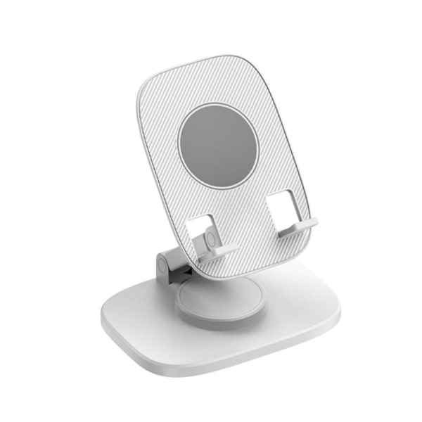 Universal justerbar, sammenklappelig telefonholder - Hvid White