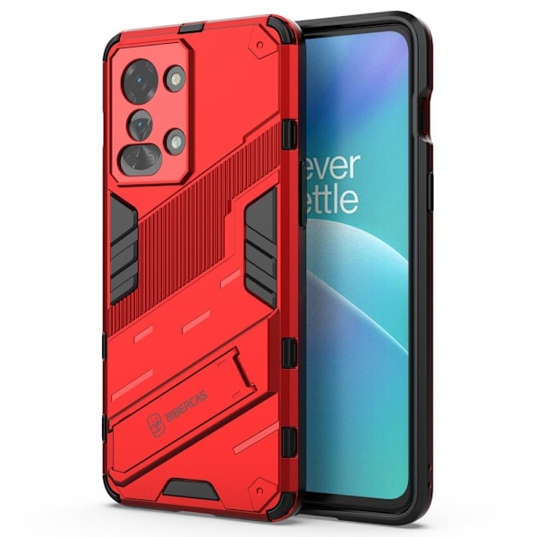 Stöttåligt OnePlus Nord 2T hybridskal - Röd Röd