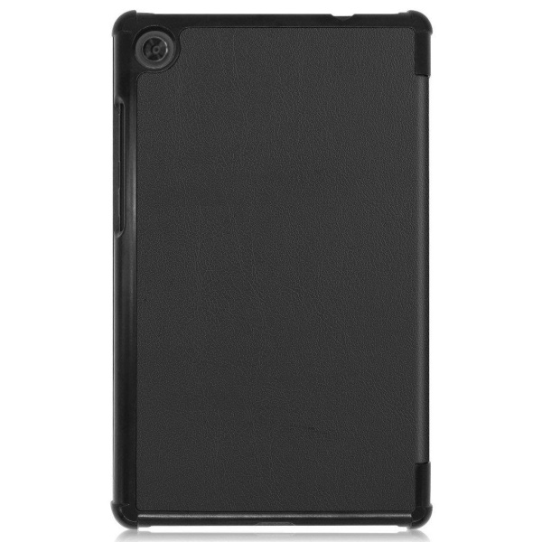 Lenovo Tab M8 simple tri-fold leather flip case - Black Black
