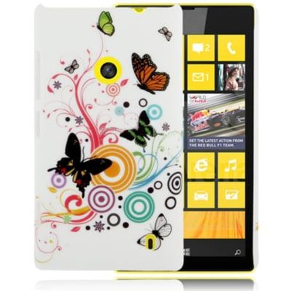 Valentine (Kolme Perhosta) Nokia Lumia 520 Suojakuori Multicolor