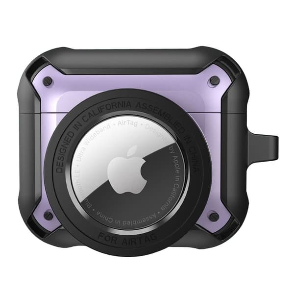 AirPods Pro 2 / AirTags skyddsfodral - Lila Lila