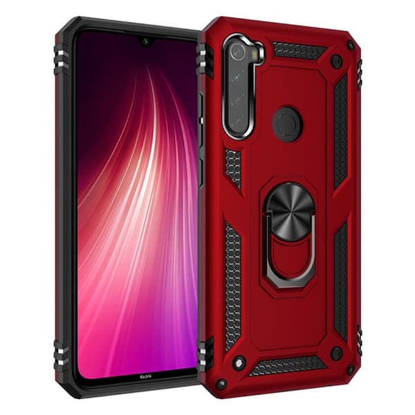 Bofink Combat Xiaomi Redmi Note 8 skal - Röd Röd