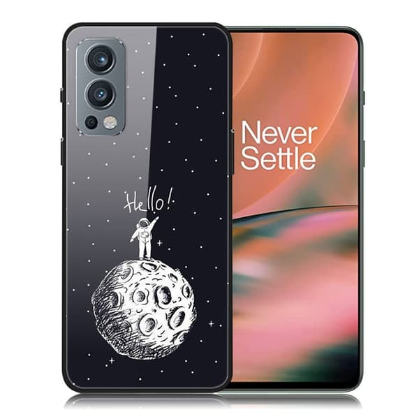 Fantasy OnePlus Nord 2 5G cover - Månelanding Black