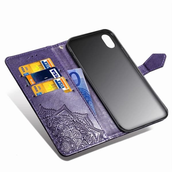 Mandala Xiaomi Redmi 7A etui - Lilla Purple