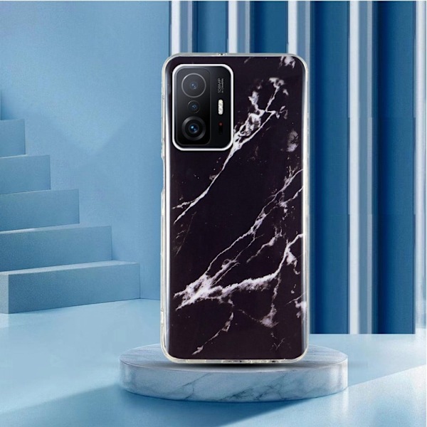 Marble Xiaomi 11T / 11T Pro Etui - Sort Black