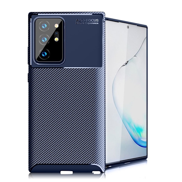Carbon Shield Samsung Galaxy Note 20 Plus deksel - Blå Blue
