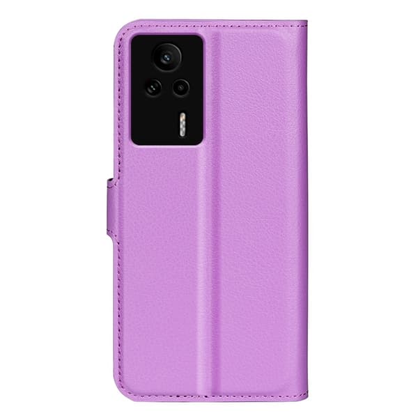 Klassisk Xiaomi Redmi K60E Flip Etui - Lilla Purple