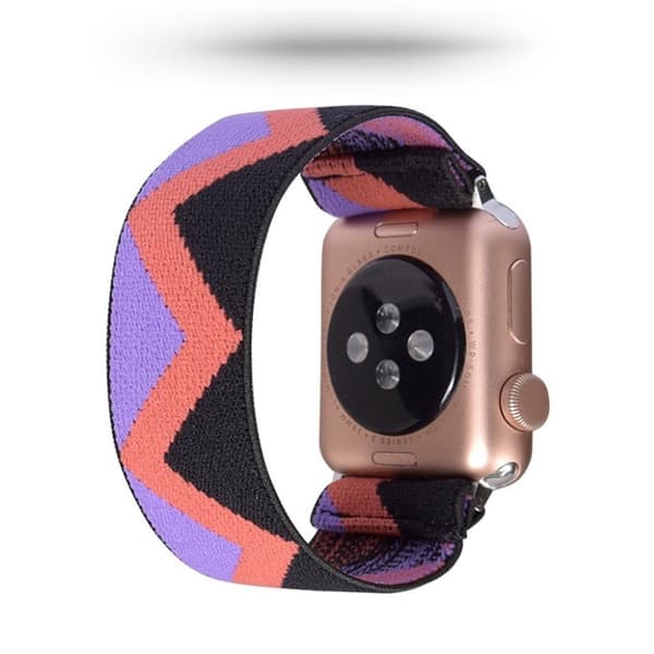 Apple Watch Series 5 / 4 40mm nailon kellonauha - Monivärinen Multicolor