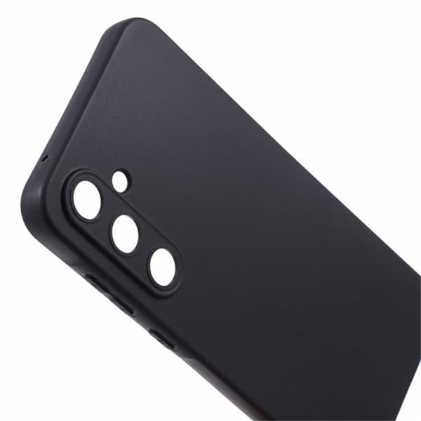 Blødt og mat Samsung Galaxy A25 cover Black