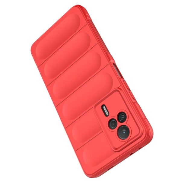 Mjukt greppformat Xiaomi Redmi K60E skal - Silver/Grå Silvergrå