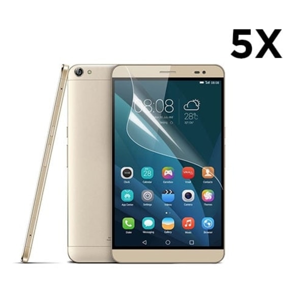 Skærmbeskyttelsesfilm til Huawei MediaPad M2 8.0 - 5 stk Transparent