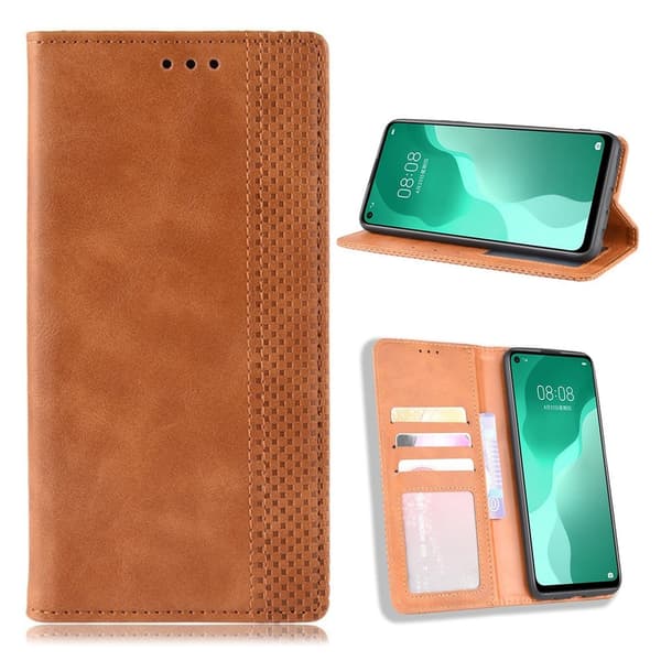 Bofink Vintage Huawei P40 Lite 5G kotelot - Ruskea Brown