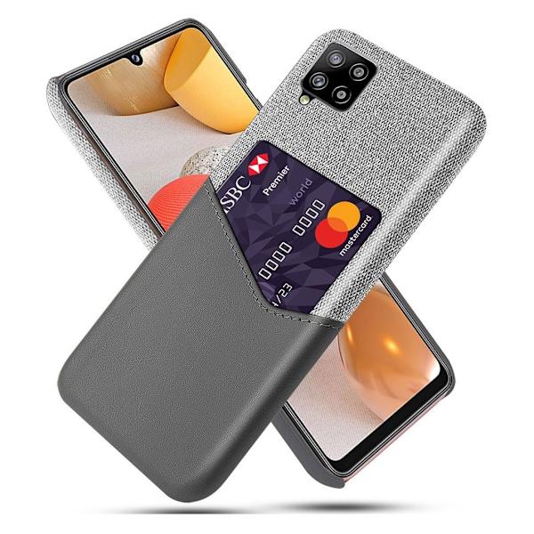 Bofink Samsung Galaxy A42 5G Card Deksel - Grå Silver grey