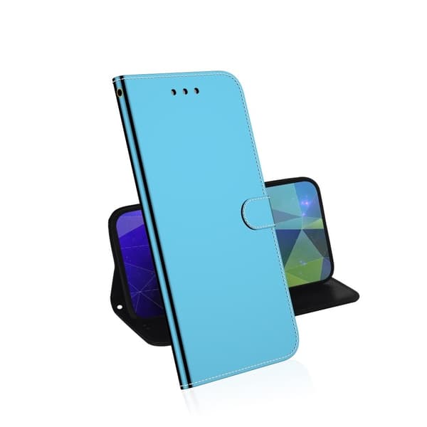 Mirror Motorola G Pure flip case - Sininen Blue