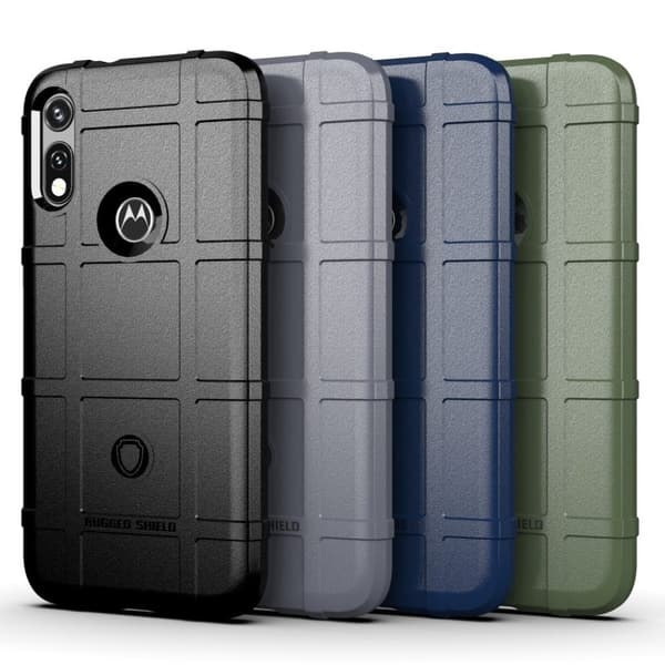Rugged Shield Etui Motorola Moto E (2020) - Grønn Green