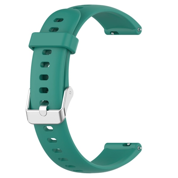 16mm silikoninen kellohihna Huawei ja Casio kelloon - Vihreä Green