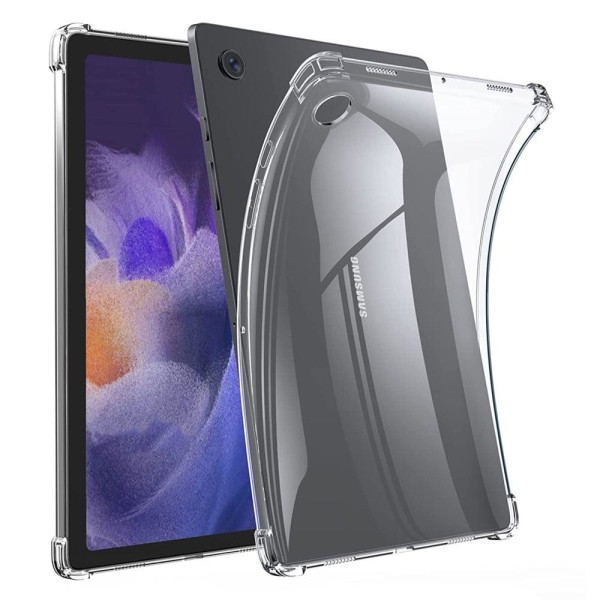 Samsung Galaxy Tab A8 10.5 (2021) kirkas TPU suojakuori Transparent