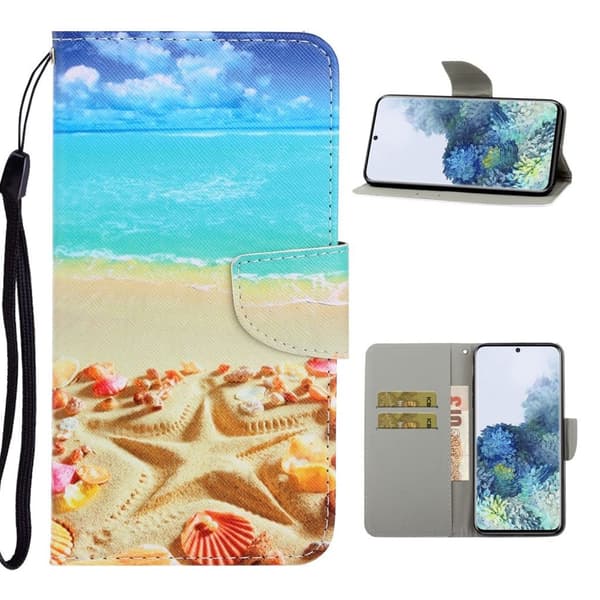 wonderland Samsung Galaxy S21 flip etui - strand Multicolor