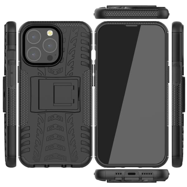 Offroad iPhone 13 Pro deksel - Svart Black