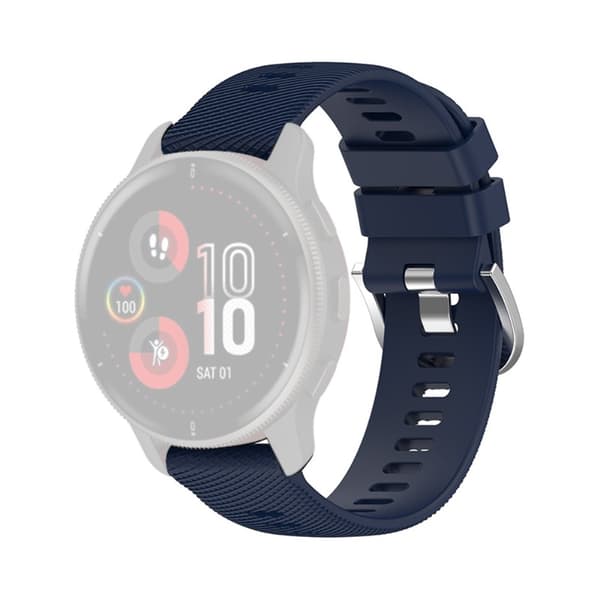 Garmin Forerunner 255S / 255S Music / Venu 2S klokkerem i silikon - Midnattsblå Blue