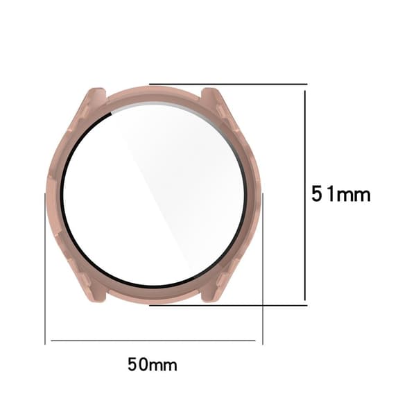 Garmin Forerunner 965 suojus karkaistulla lasilla - Musta Black