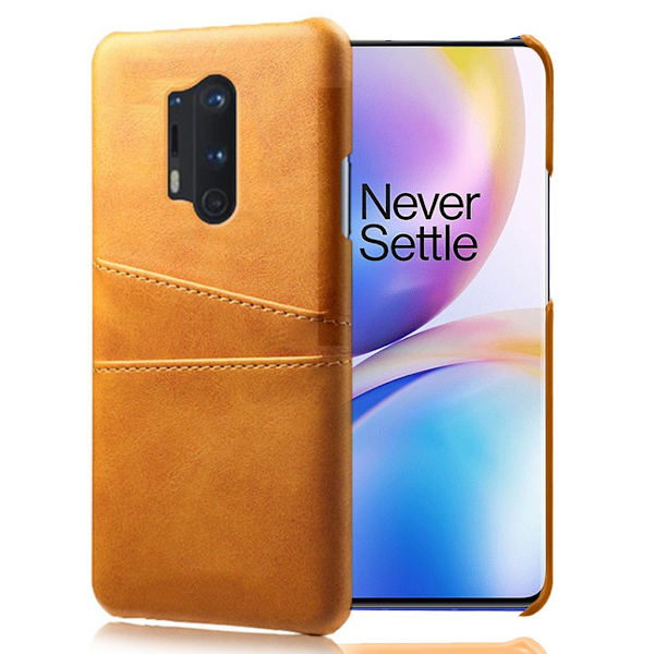 Dual Card etuit - OnePlus 8 Pro - Orange Orange