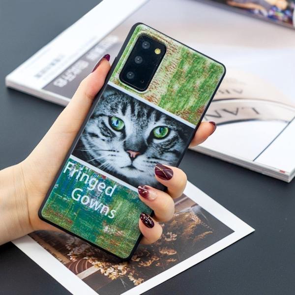Imagine Samsung Galaxy Note 20 skal - Silver/Grå Silvergrå