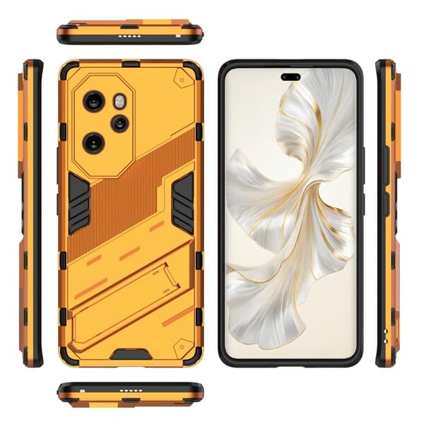 Stötsäkert Honor 100 Pro skal med modernt utseende - Orange Orange