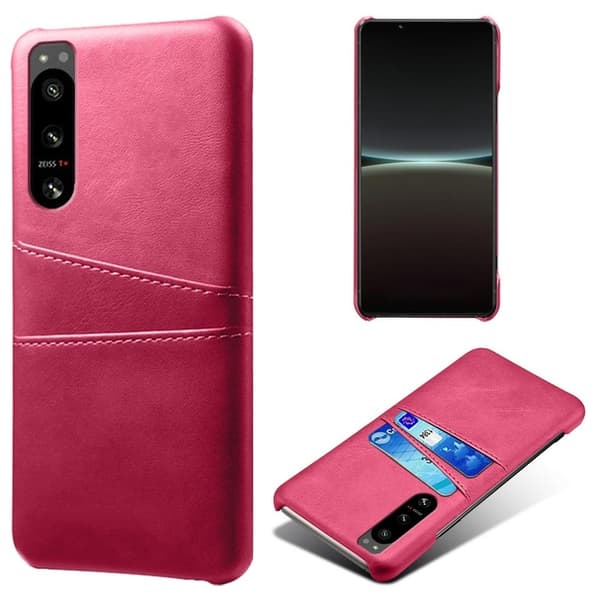 Dual Card Etui Sony Xperia 5 IV - Rose Pink