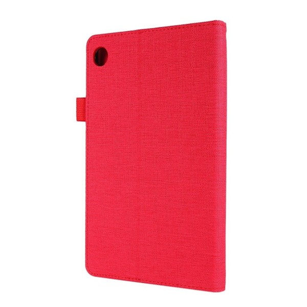 Lenovo Tab M8 Klut Lær Flippetui - Rød Red