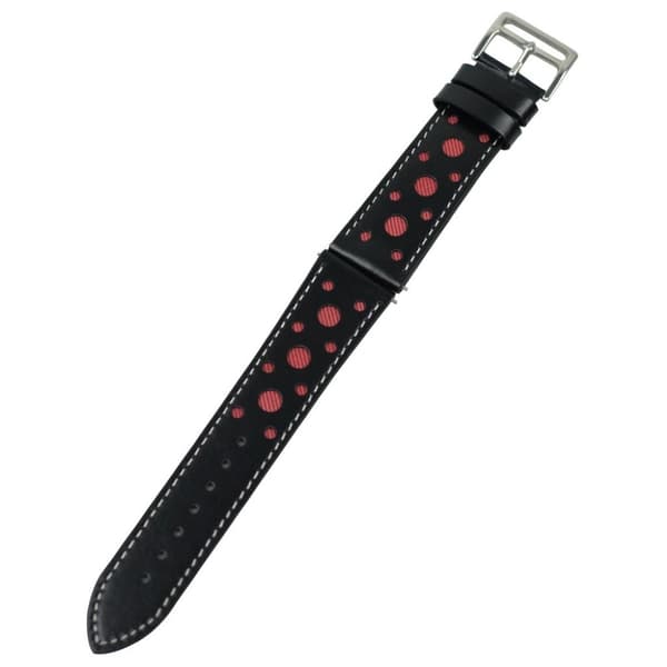 Huawei Watch GT 2e / GT 2 46 mm prikkdekorarmbånd - Rød Red