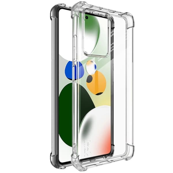 IMAK Airbag Cover til Xiaomi Poco X5 Pro / Redmi Note 12 Pro Speed - Transparent Transparent